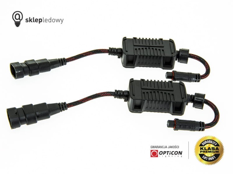 Ford Ranger III - Światła mijania LED H11 36W 12-24V DC 6000lm 6500K OPTICON - zestaw 2 sztuki