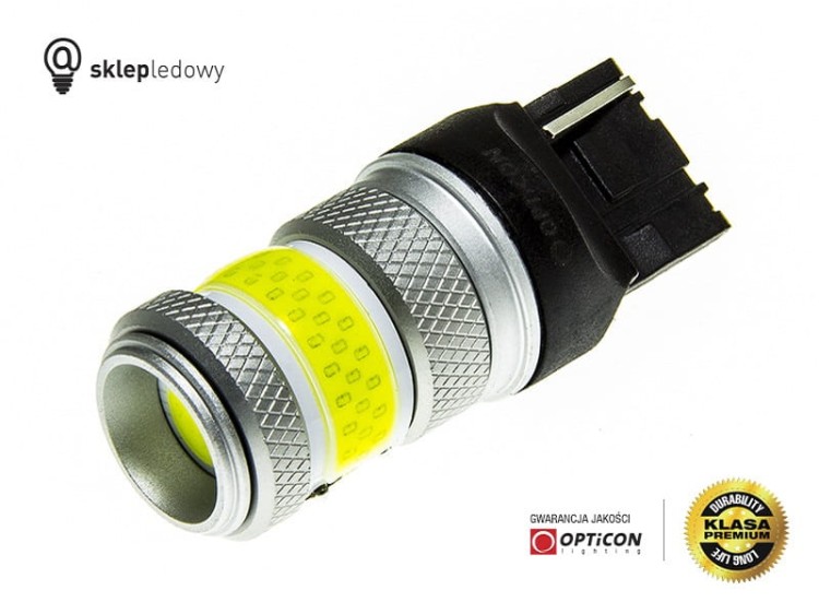 Mitsubishi Pajero IV - Światło wsteczne / cofania LED W21W T20 Opticon Premium - 1 żarówka