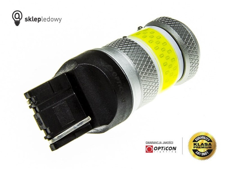 Mitsubishi Pajero IV - Światło wsteczne / cofania LED W21W T20 Opticon Premium - 1 żarówka