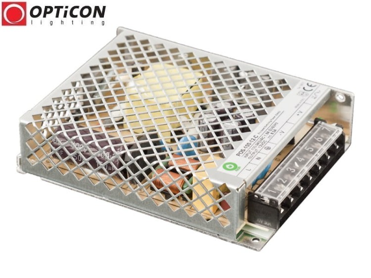 Zasilacz POS Power POS-100-24-C 4,5A 100W do Taśm Led z 230V do 24V Modułowy IP20