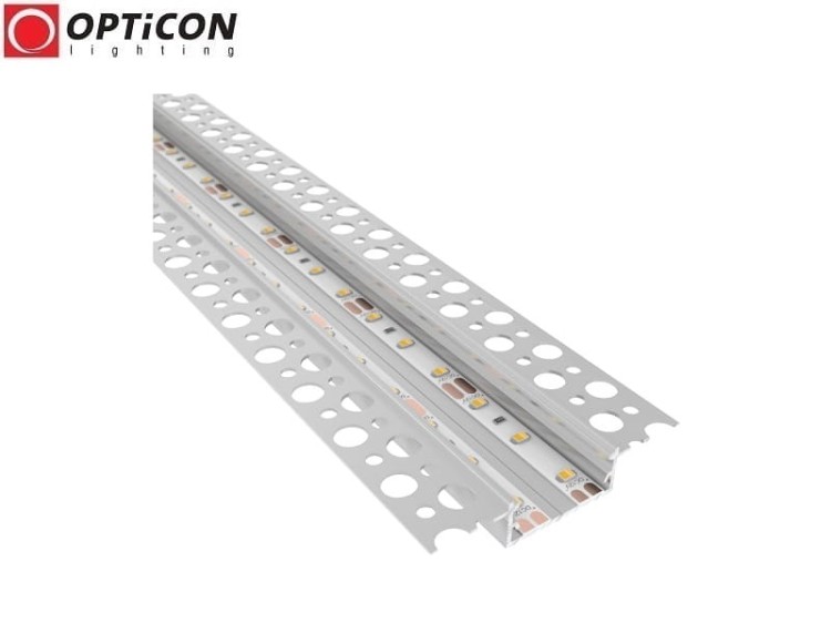 Profil LED GK MAX Srebrny aluminium anodowane - 200 cm