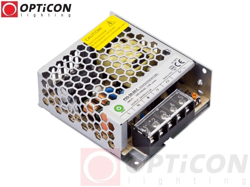 Zasilacz POS Power POS-50-24-C 2,2A 50W do Taśm Led z 230V do 24V Modułowy IP20