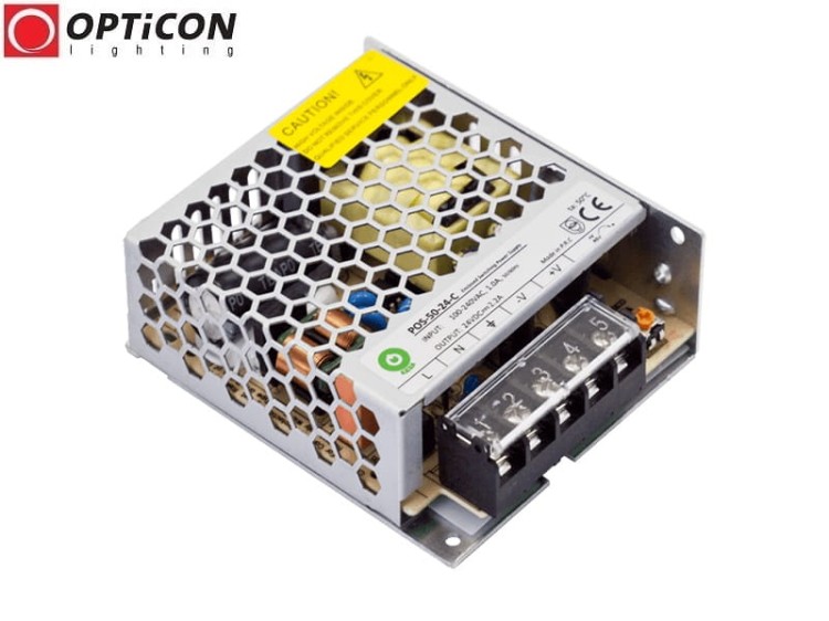 Zasilacz POS Power POS-50-24-C 2,2A 50W do Taśm Led z 230V do 24V Modułowy IP20