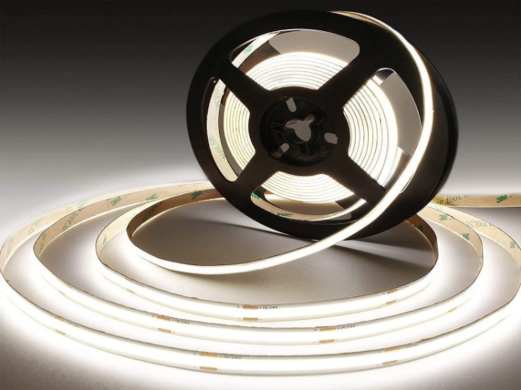 Taśma LED 24V 1600 SMD COB 8mm IP20 8W/m Biały Dzienny 4000K OPTICON PREMIUM