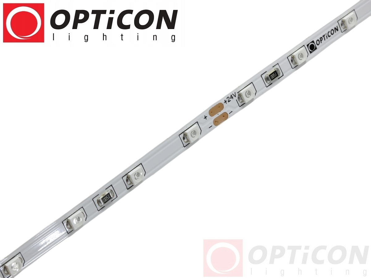 Taśma LED 24V 300 SMD 3528 5mm IP20 4,8W /m Zielony OPTICON PREMIUM