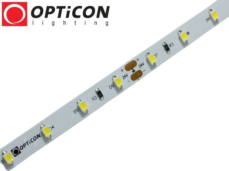 Taśma LED 24V 300 SMD 3528 8mm IP20 4,8W /m Biały Dzienny 4300K OPTICON PREMIUM