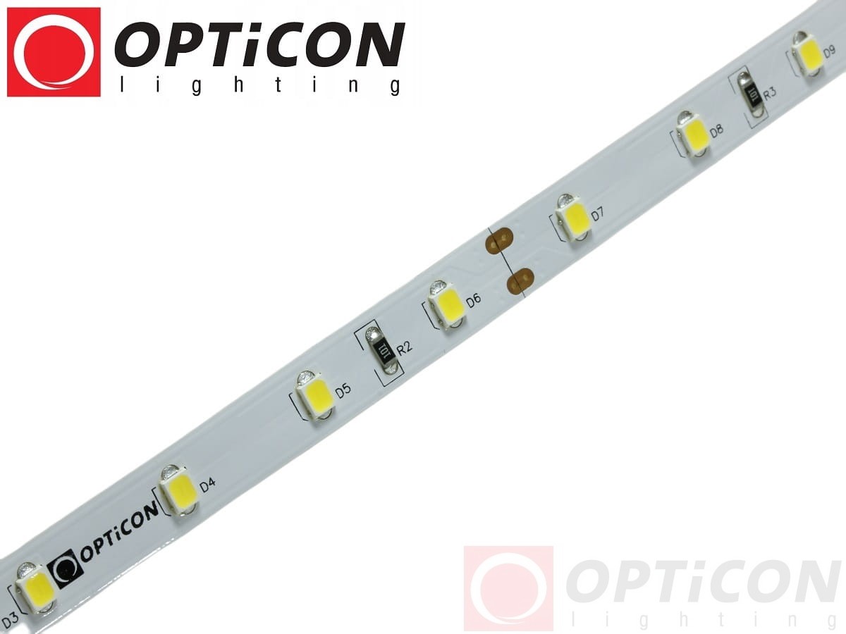 Taśma LED 24V 300 SMD 2835 8mm IP20 9W /m Biały Dzienny 4300K OPTICON PREMIUM