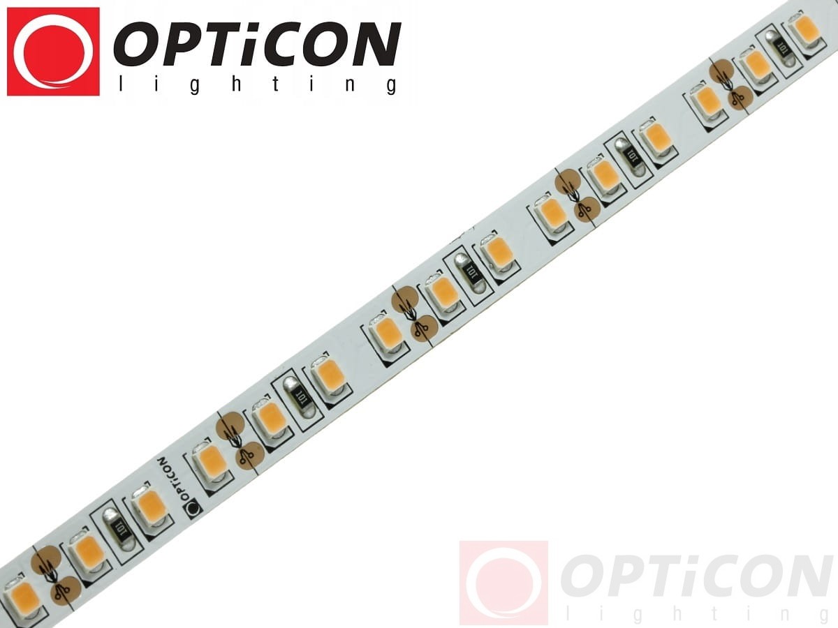 Taśma LED 12V 600 SMD 2835 8mm IP20 18W/m Różowy OPTICON PREMIUM