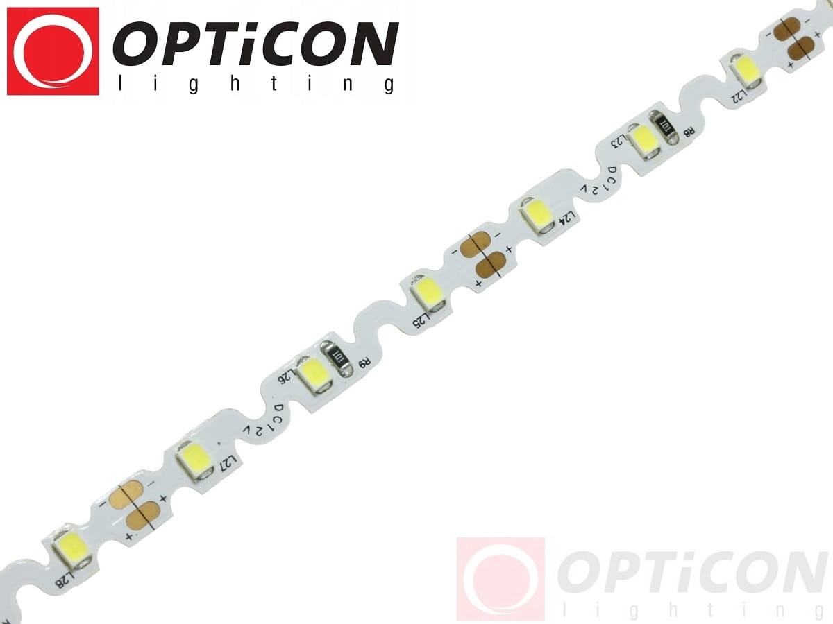 Taśma LED 12V 300 SMD 2835 6mm IP20 9W/m Biały Zimny 6000K S-Type OPTICON PREMIUM
