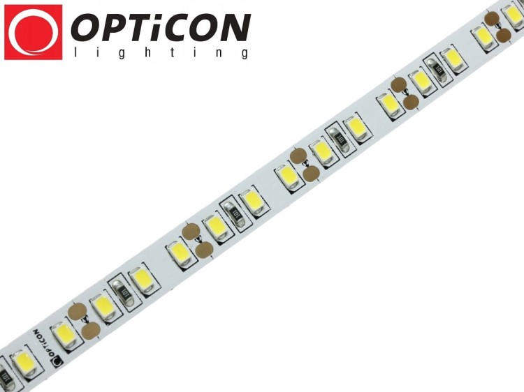 Taśma LED 12V 600 SMD 2835 8mm IP20 18W/m Biały Dzienny 4300K OPTICON PREMIUM