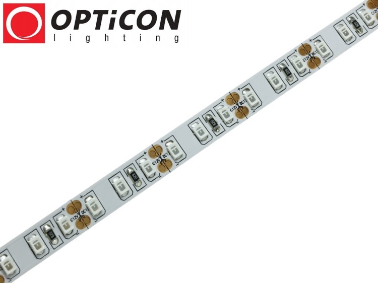 Taśma LED 12V 600 SMD 2835 8mm IP20 18W/m Niebieski OPTICON PREMIUM