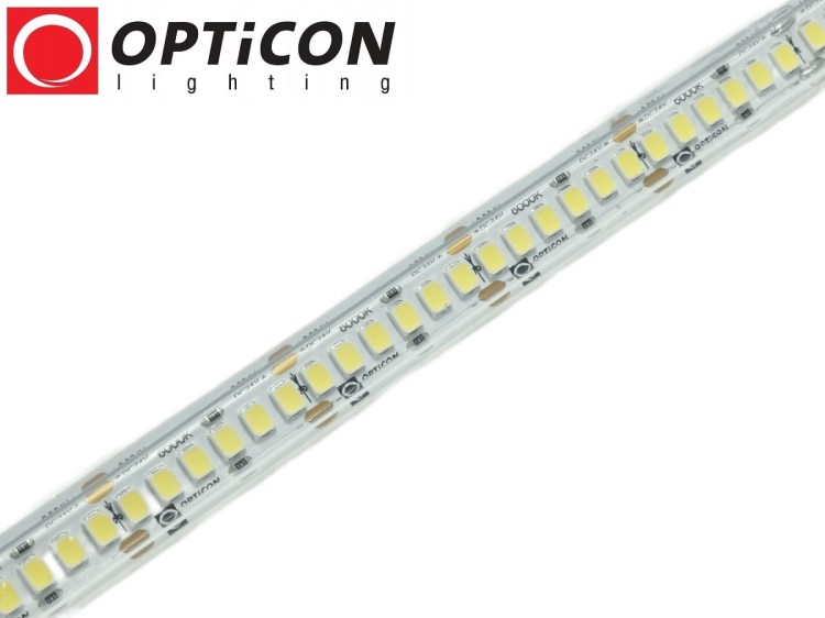 Taśma LED 24V 1200 SMD 2835 12mm IP68 19,2W/m Biały Zimny 6000K OPTICON PREMIUM