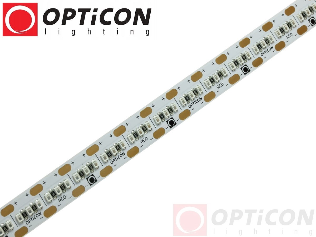 Taśma LED 12V 1500 SMD 2216 10mm IP20 18W/m Czerwony OPTICON PREMIUM