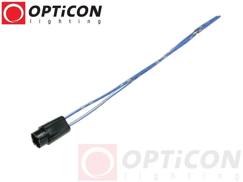 Złącze Gniazdo T5 dla żarówek W1,2W W2W - Plastikowe z przewodami