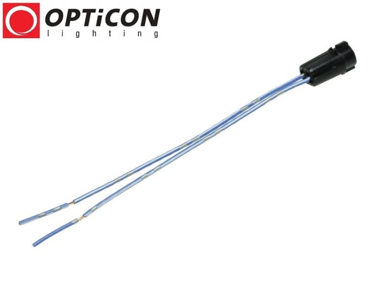 Złącze Gniazdo T5 dla żarówek W1,2W W2W - Plastikowe z przewodami