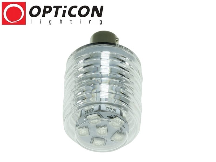 Żarówka LED Ba15s 4W 24xSMD 5050 10-30V DC 360st IP65 Zielony 12V 24V