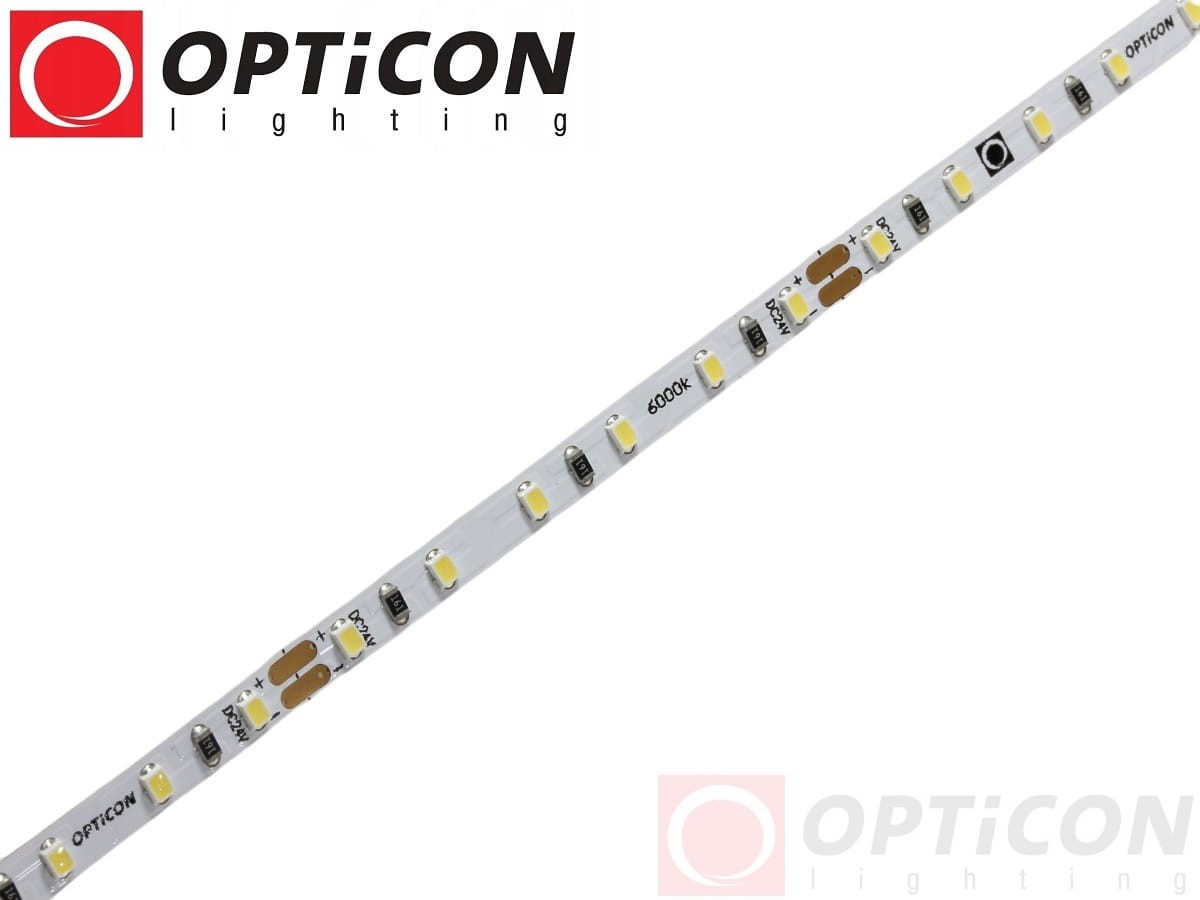 Taśma LED 24V 600 SMD 2216  4mm IP20 7,2W Biały Ciepły 2700K OPTICON PREMIUM