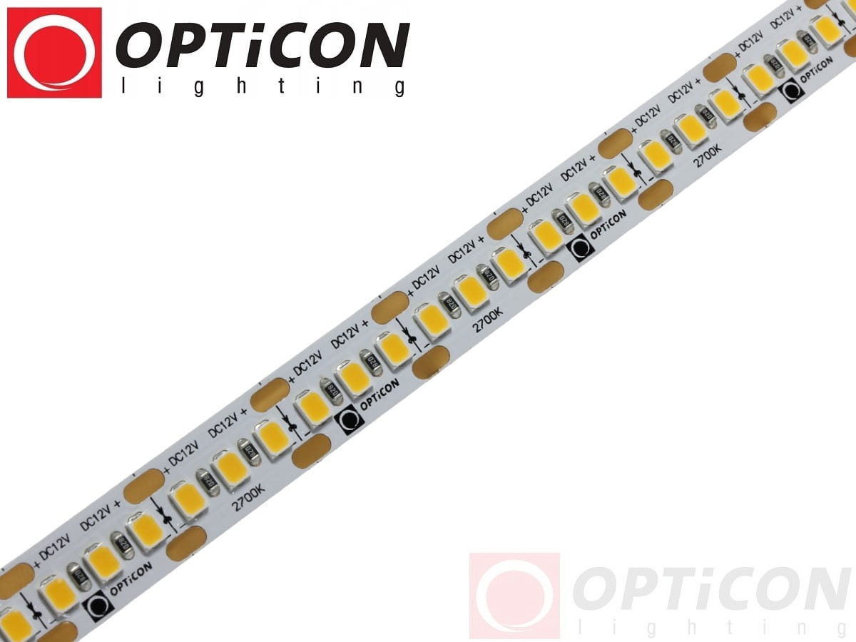 Taśma LED 12V 900 SMD 2835 10mm IP20 14,4W/m Biały Ciepły 2700K OPTICON PREMIUM