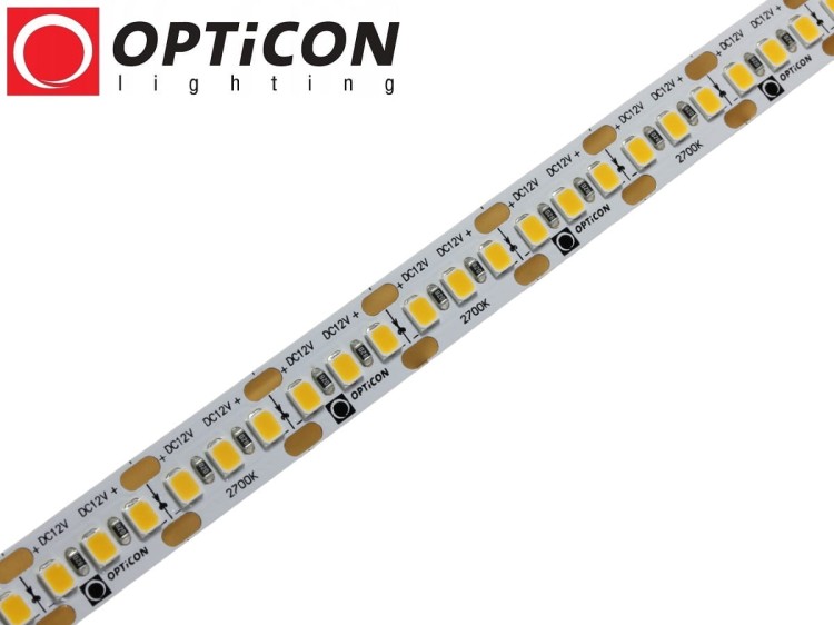 Taśma LED 12V 900 SMD 2835 10mm IP20 14,4W/m Biały Ciepły 2700K OPTICON PREMIUM