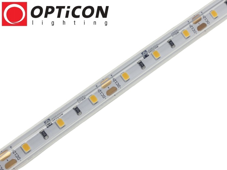 Taśma LED 12V 300 SMD 2835 10mm IP68 4,8W/m Biały Ciepły 2700K OPTICON PREMIUM