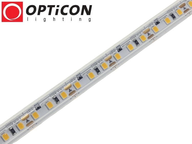 Taśma LED 12V 600 SMD 2835 10mm IP68 9,6W/m Biały Ciepły 2700K OPTICON PREMIUM