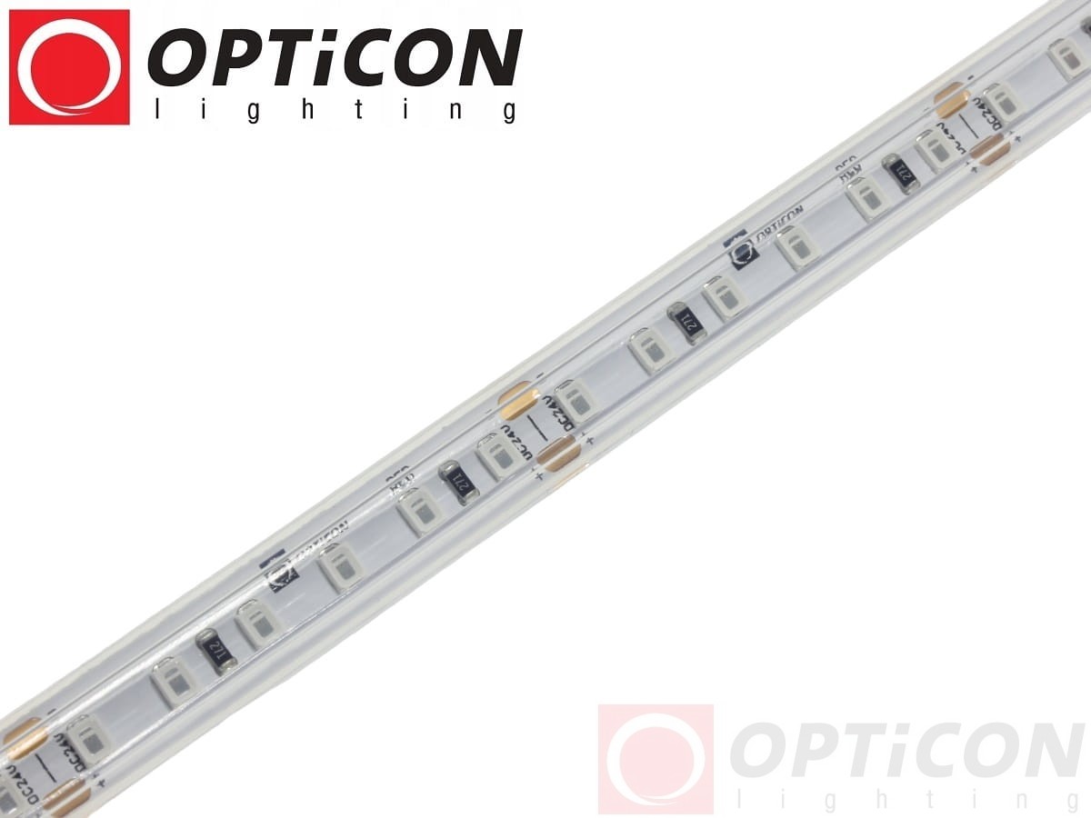 Taśma LED 24V 600 SMD 2835 10mm IP68 9,6W /m Czerwony OPTICON PREMIUM