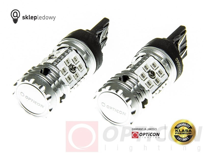 Toyota C-HR - Światło pozycyjne / Stop LED W21/5W T20 Opticon Premium - Zestaw 2 żarówki