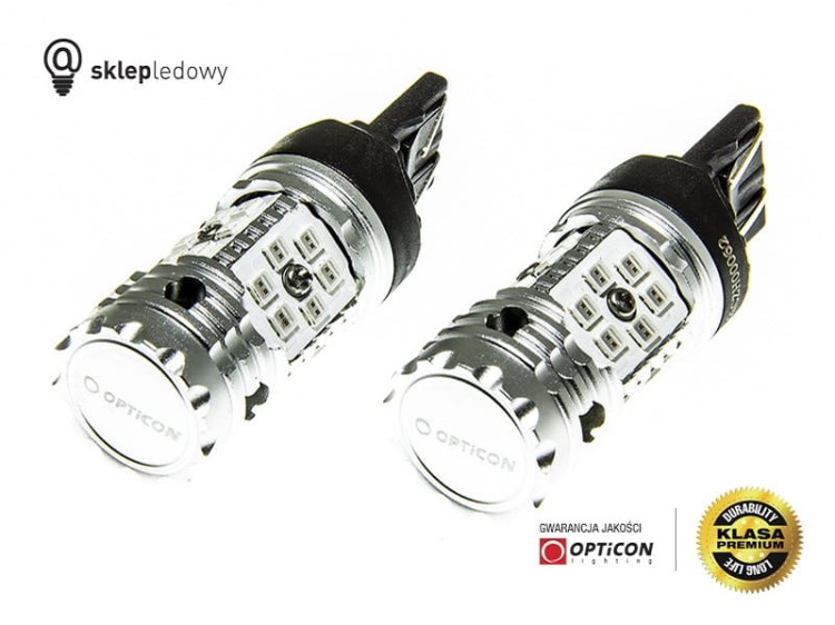 Toyota C-HR - Światło pozycyjne / Stop LED W21/5W T20 Opticon Premium - Zestaw 2 żarówki