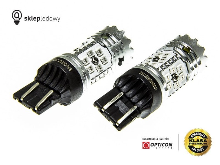 Toyota C-HR - Światło pozycyjne / Stop LED W21/5W T20 Opticon Premium - Zestaw 2 żarówki