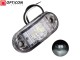 Lampka Obrysowa LED 12V DC 2x SMD5630 IP65 0,5W Biały Zimny 6000K OPTICON