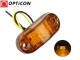 Lampka Obrysowa LED 12V DC 2x SMD5630 IP65 0,5W Pomarańczowy OPTICON