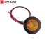 Lampka Obrysowa LED 12V DC 3x SMD2835 IP65 0,5W Pomarańczowy OPTICON