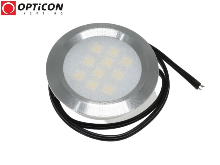 Lampa Meblowa LED 2W 230V AC 200lm Biały Ciepły 3000K OPTICON