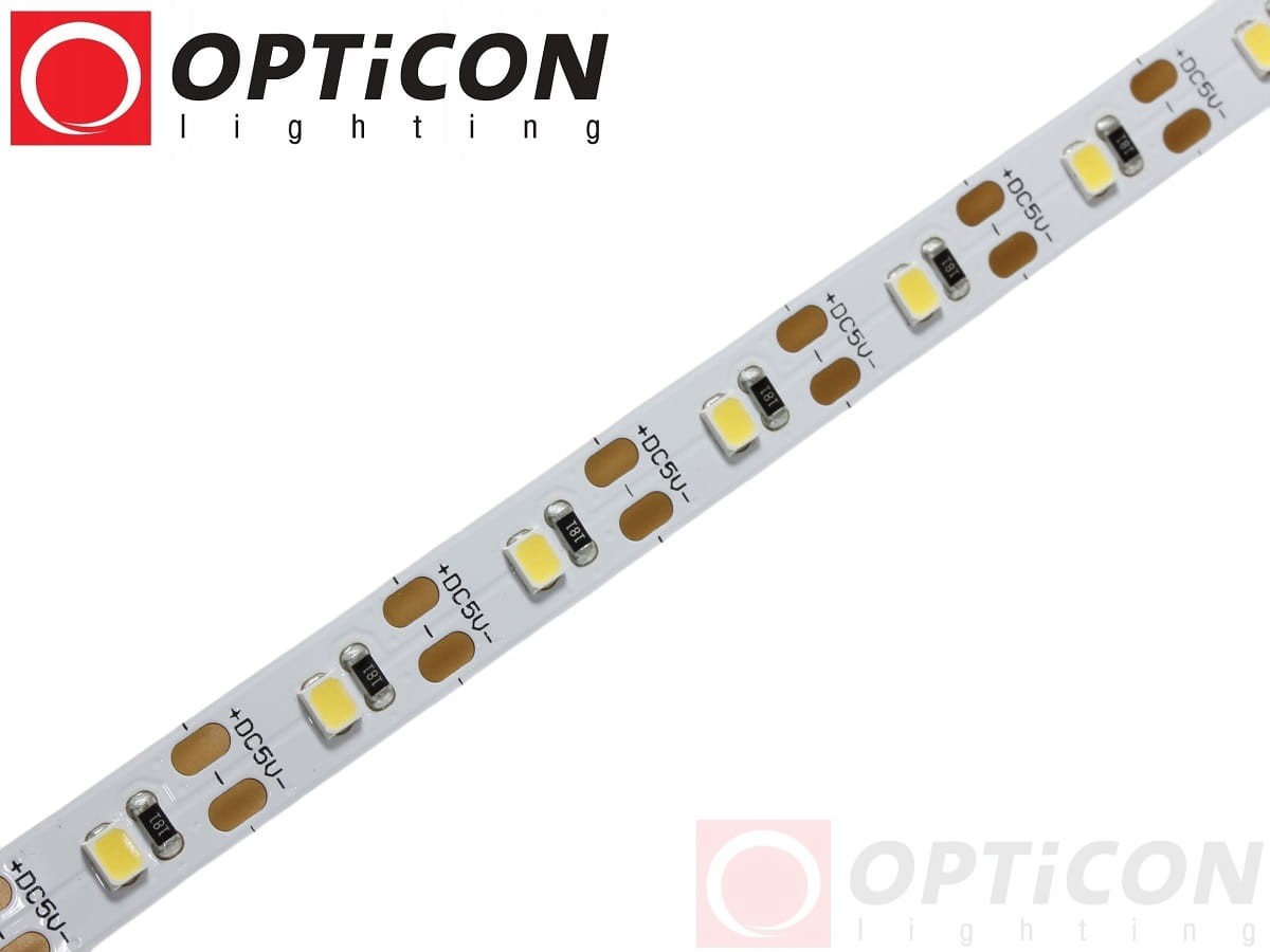 Taśma LED 5V 300 SMD 2835 8mm IP20 3,6W/m Zielony OPTICON PREMIUM