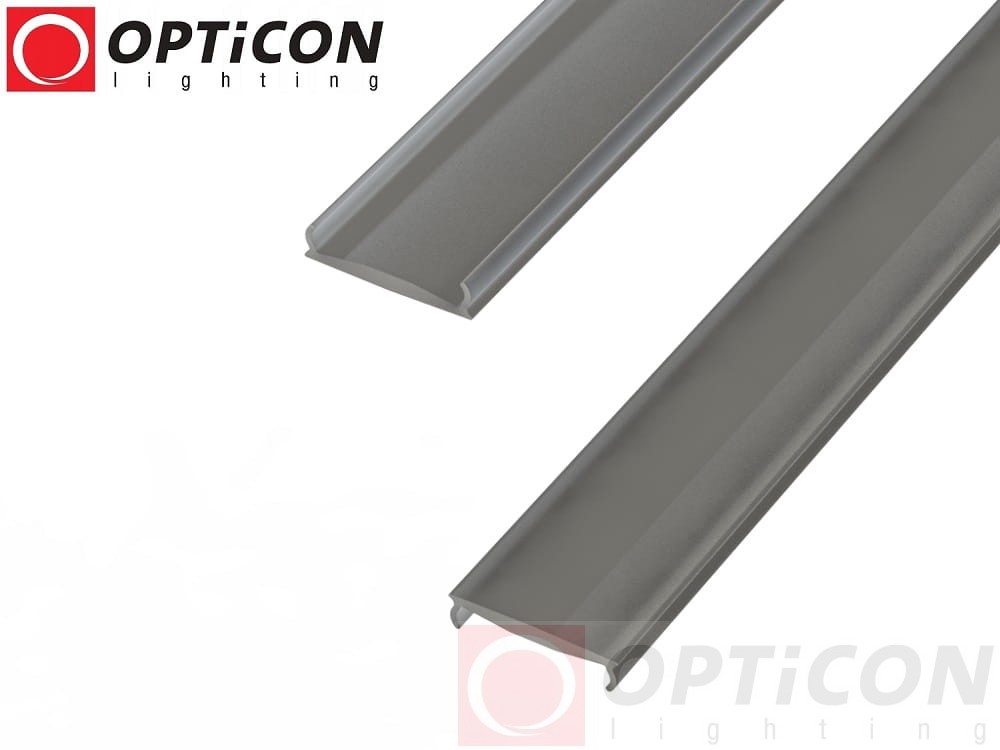 Profil Led - Klosz Czarny - 100 cm