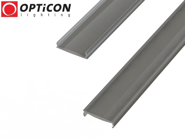 Profil Led - Klosz Czarny - 100 cm