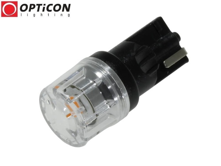 Żarówka Led W5W T10 1x SMD3030 12V Pomarańczowy OPTICON PREMIUM