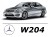 Mercedes W204 Sedan - Zestaw oświetlenie kabiny LED 6000K Premium - 10 żarówek