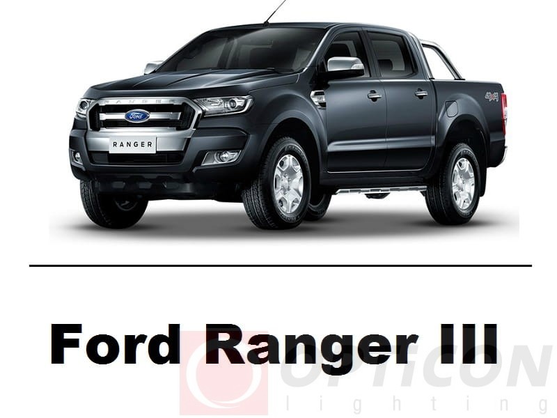 Ford Ranger III - Zestaw oświetlenie kabiny LED Premium - 6 żarówek