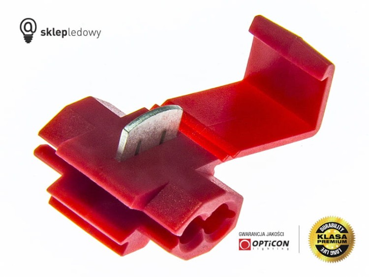 Konektor - Szybkozłączka dla połączenia z rezystorem LED