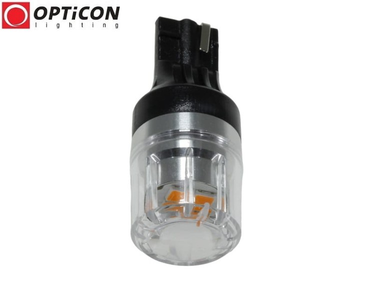 Żarówka Led W16W T15 4x SMD 3030 12V Pomarańczowy CANBUS OPTICON PREMIUM