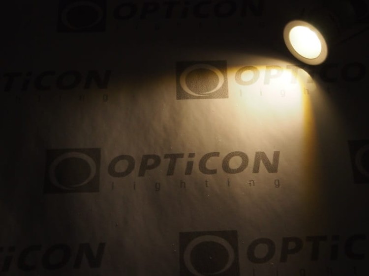 Moduł LED 1W 12V DC 60st IP65 Biały Ciepły 3000K OPTICON