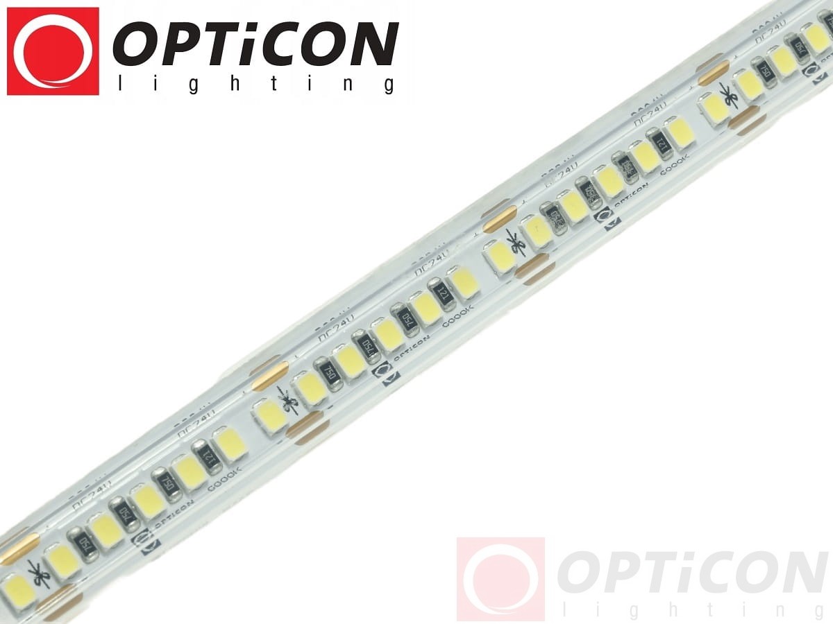 Taśma LED 24V 900 SMD 2835 12mm IP68 14,4W/m Biały Zimny 6000K OPTICON PREMIUM