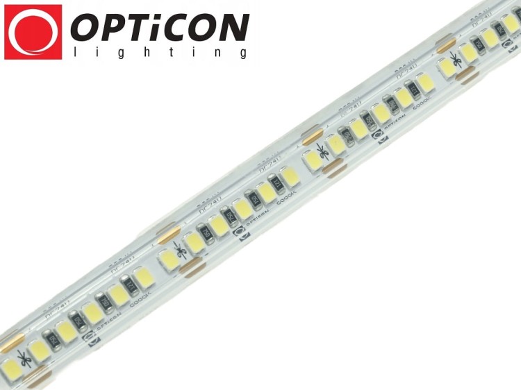 Taśma LED 24V 900 SMD 2835 12mm IP68 14,4W/m Biały Zimny 6000K OPTICON PREMIUM