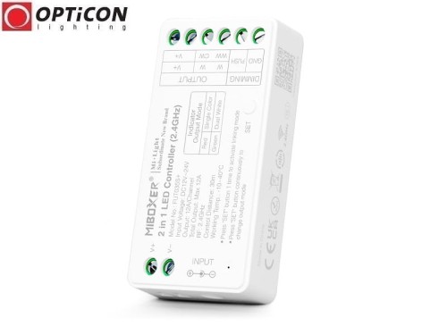 Sterownik Taśm LED MiLight 2in1 SR2 / FUT035S+ 12A 12V / 24V DC Radiowy 2,4G
