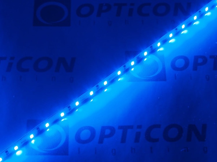 Taśma LED 24V 600 SMD 2216  4mm IP20 7,2W /m Niebieski OPTICON PREMIUM