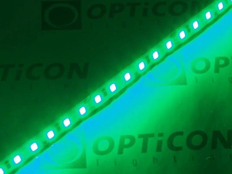 Taśma LED 24V 600 SMD 2835 8mm IP20 9,6W /m Zielony OPTICON PREMIUM
