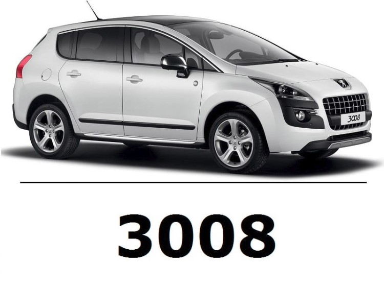 Peugeot 3008 - Zestaw oświetlenie kabiny LED Standard 4000K - 13 żarówek