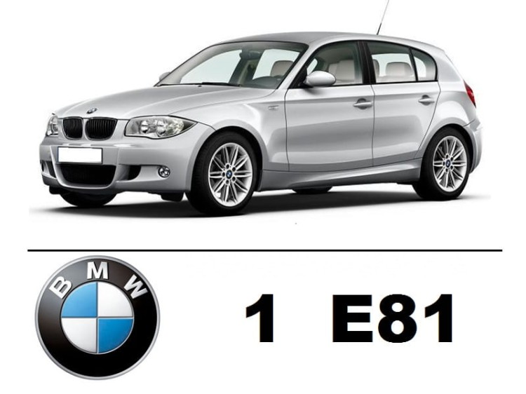 BMW 1 E81 - Zestaw oświetlenie kabiny LED Standard 4000K - 6 żarówek