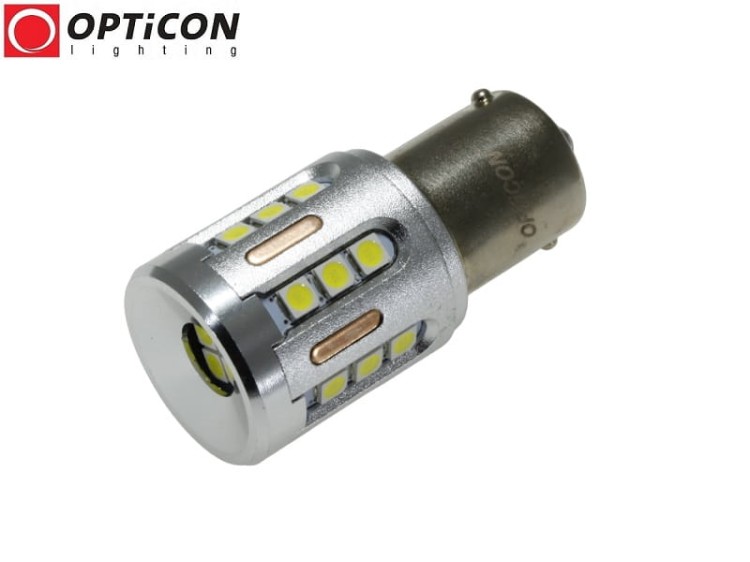 Mercedes GL X164 - Światło wsteczne / cofania LED P21W Ba15s Opticon Premium - 1 żarówka